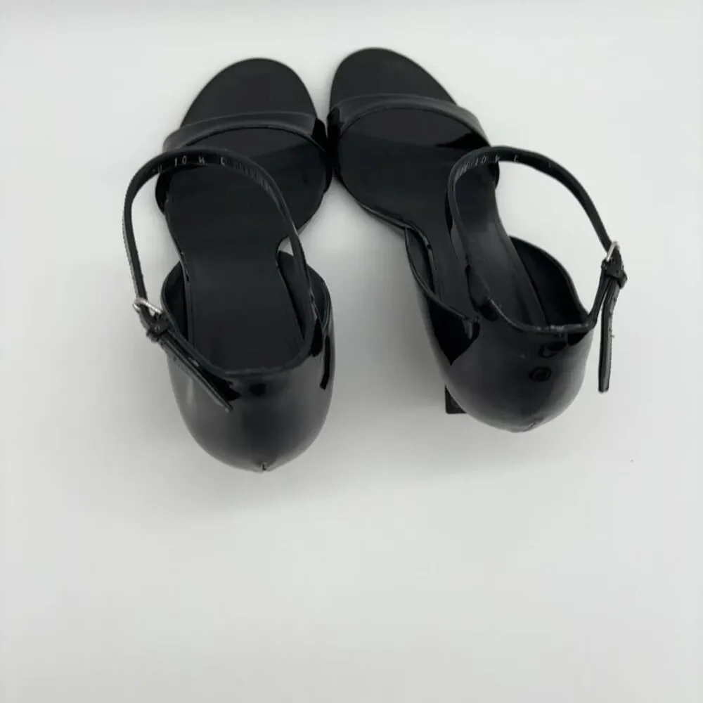 Ferragamo Vidette Patent Wedge Sandal